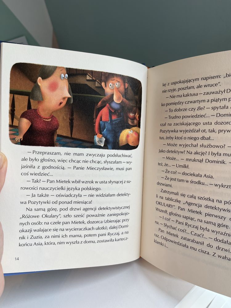Książka „Tajemnicze znikniecie detektywa Pozytywki” G. Kasdepke