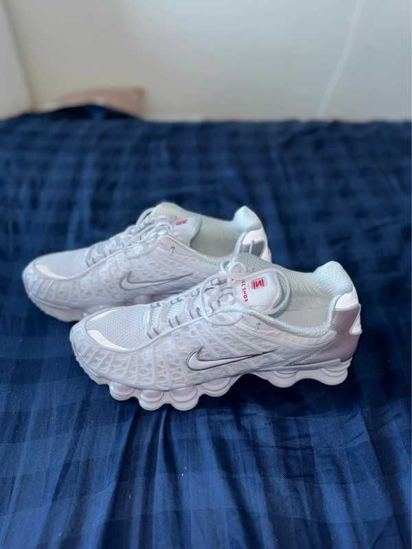 Nike Shox TL White Max Orange r.41