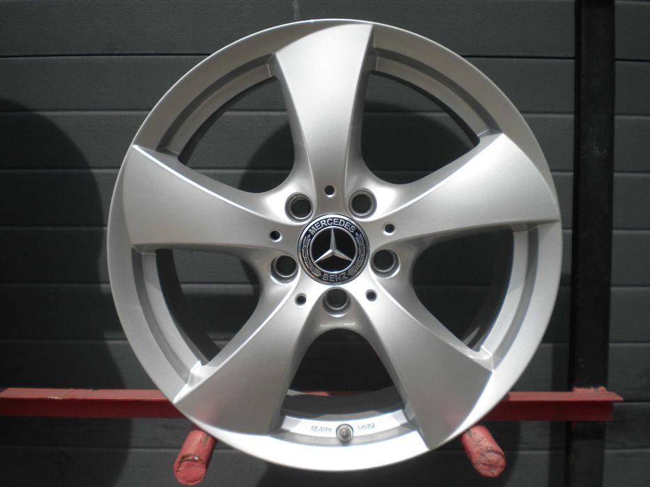 Felgi aluminiowe Borbet 17 5x112 et45 Mercedes W205 z czujnikami TPMS