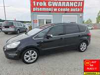 Ford S-Max 1 ROK GWARANCJI W CENIE auta,Temp,klima,Convers,Czujniki,ZAMIANA