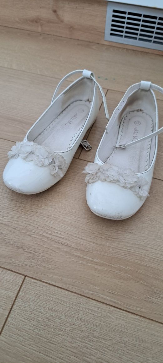 Buty na komunię wkładka 22cm