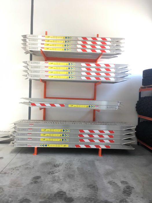 Rampas de 4 ton de 3 mts com tranca de segurança