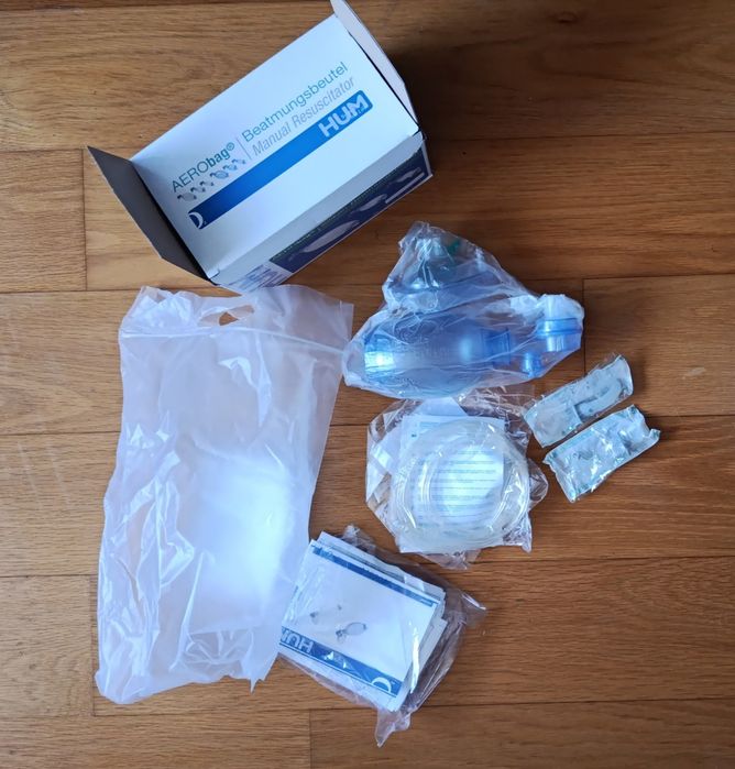 Ressuscitador Manual Aerobag marca Hum
