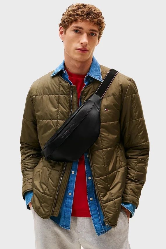 Бананка Tommy Hilfiger сумка на пояс оригінал чоловіча томмі гілфігер