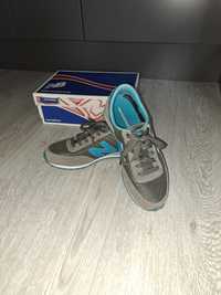 buty/sneakersy New Balance / szary-niebieski / 36 / stan idealny