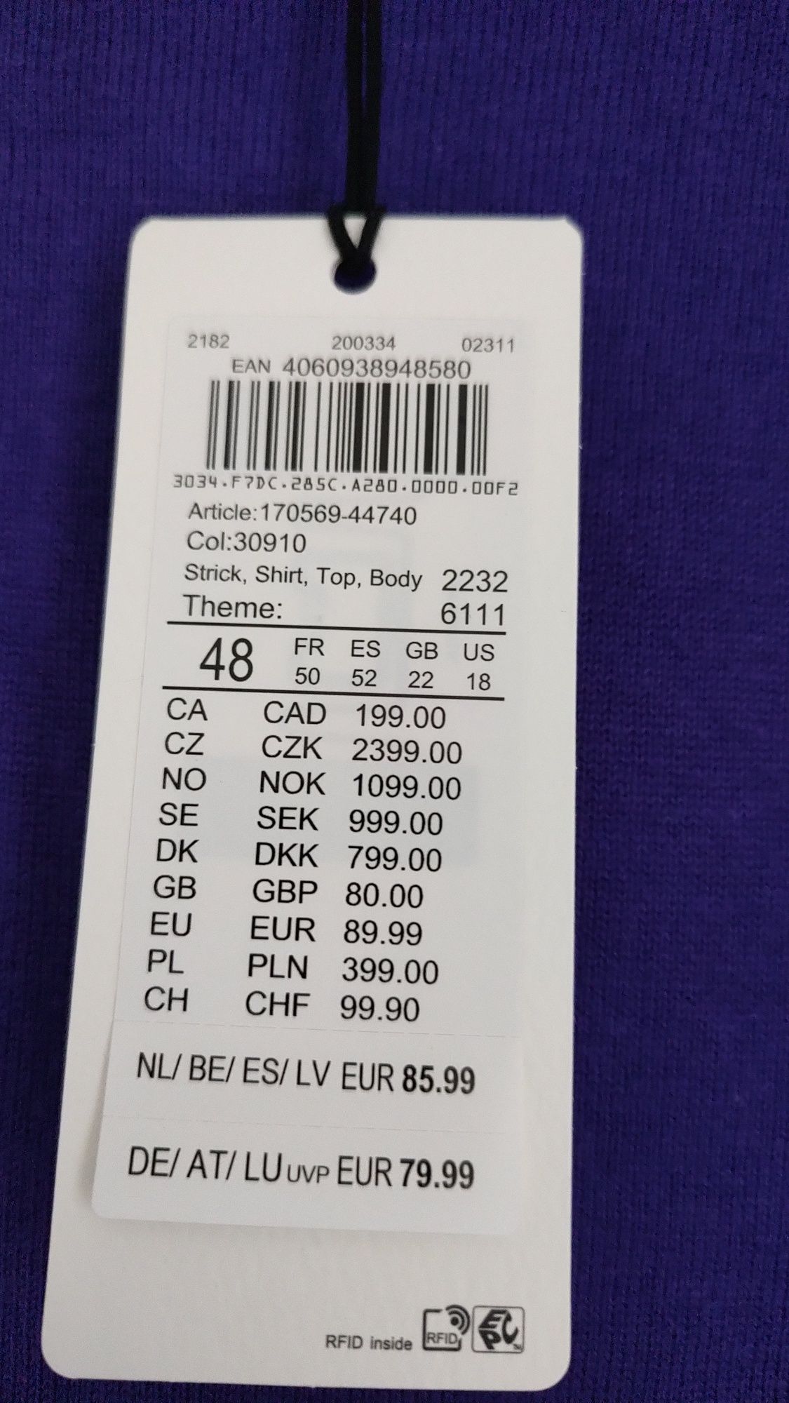 Nowy sweter firmy GERRY WEBER