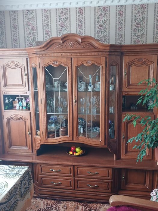 Стінка дубова, масив