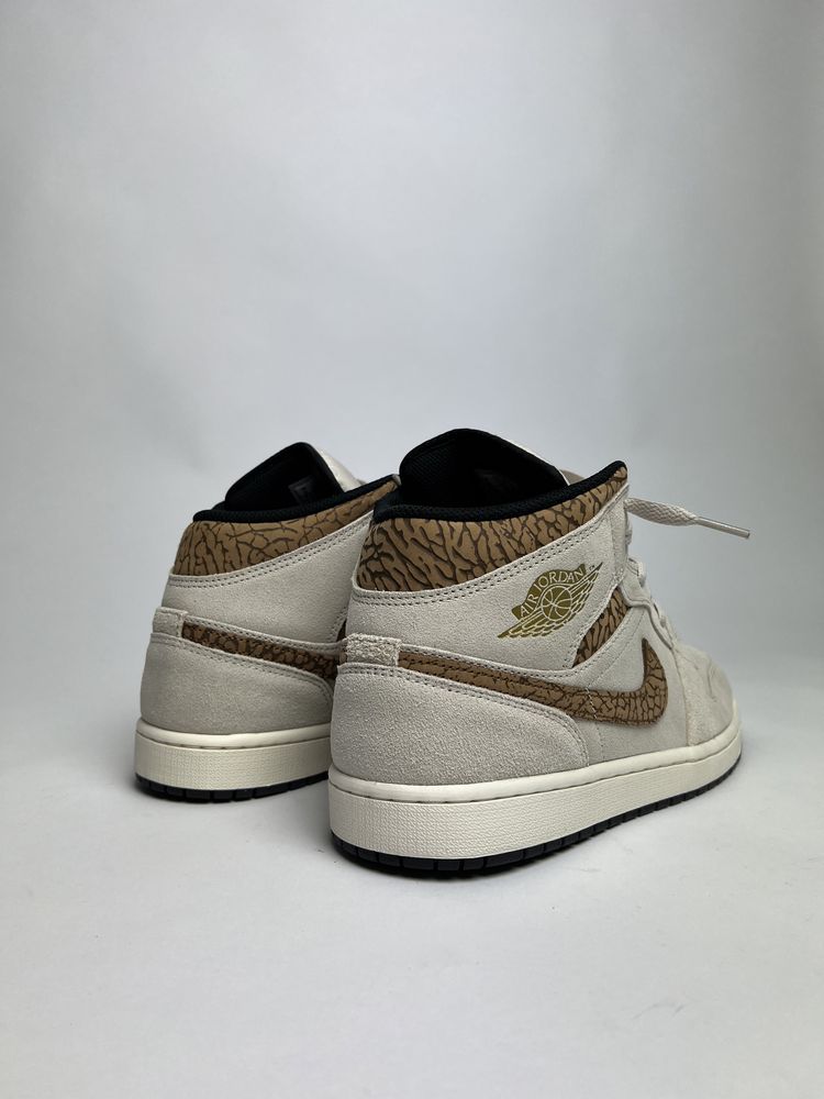 Nike Air Jordan 1 Mid SE Brown Elephant