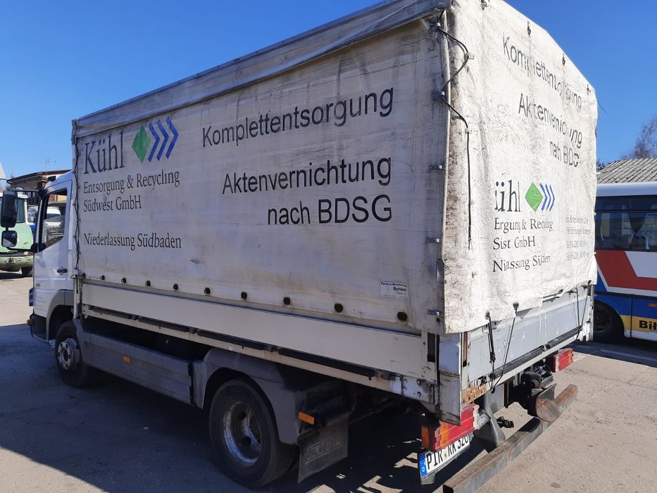 Zabudowa / paka / skrzynia / plandeka / wym 4.25/2.48/1.85m Atego TGL