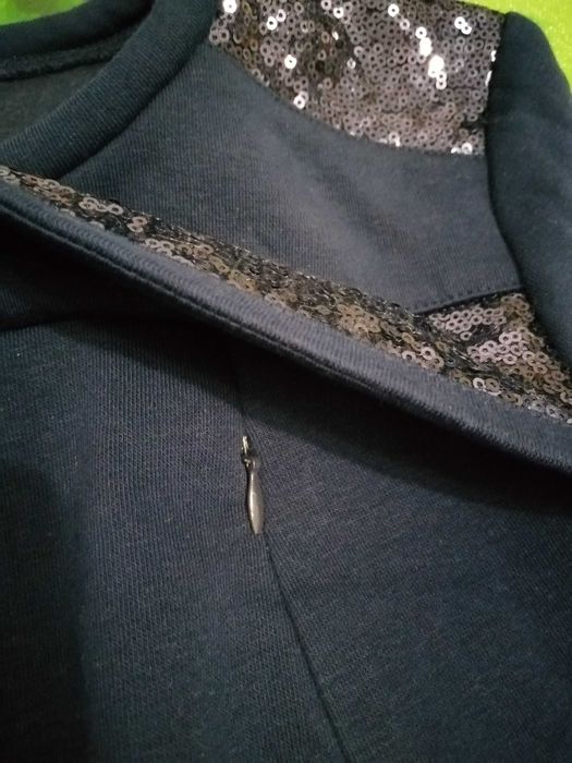 Світшот зимовий теплий для годування S з паєтками