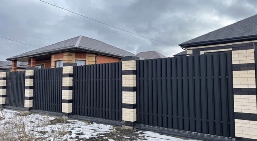Будівництво заборів парканів ворота жалюзі ранчо ковані автоматика