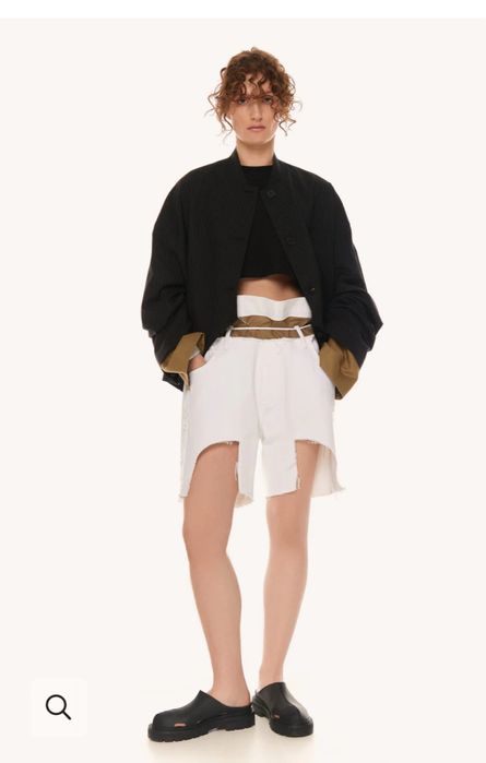 Litkovska білі джинсові шорти