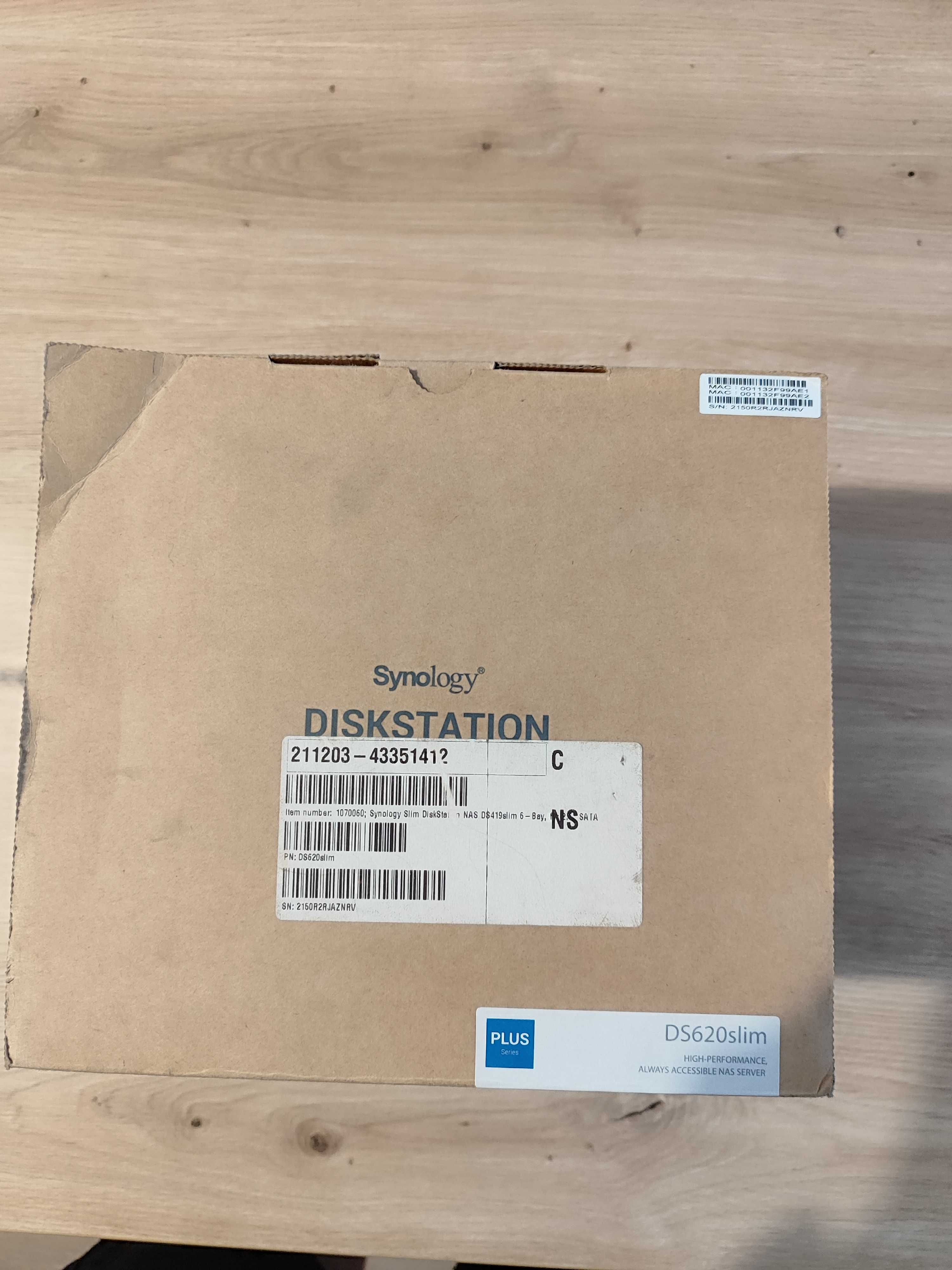 Synology DiskStation DS620slim –nieużywany