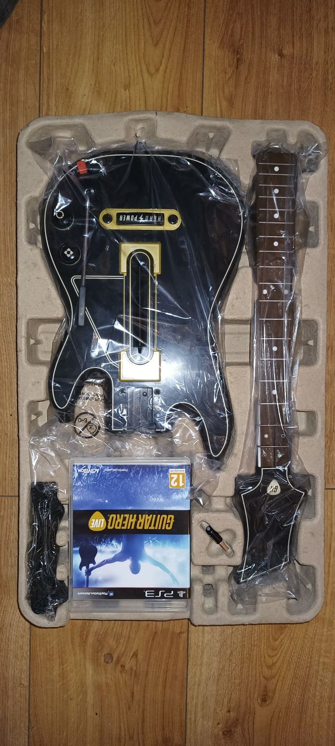 Gitara ps3 Guitar Hero Live Ps3 Gitara + Gra Nowa Impreza