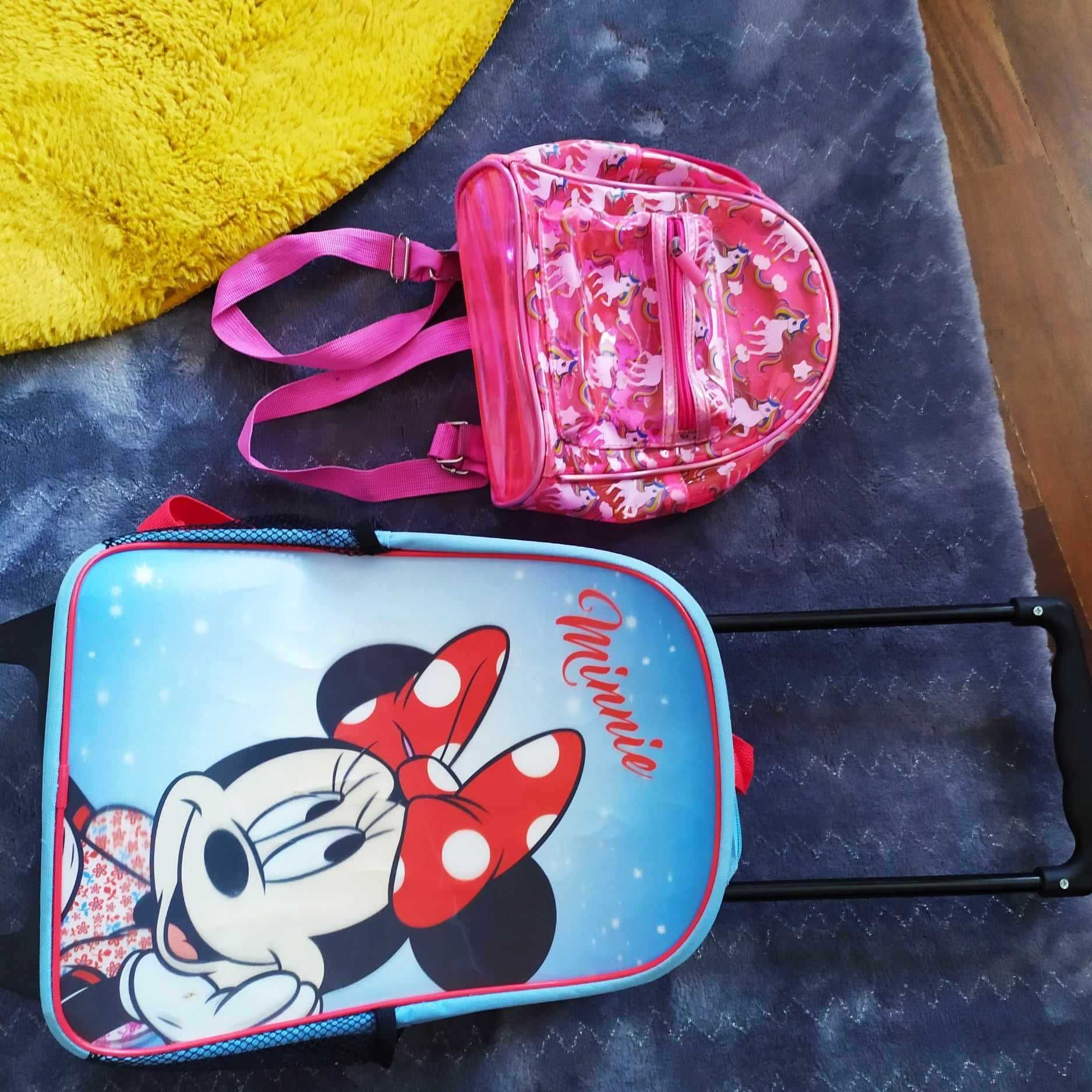 Plecak miki mouse z regulacją rączki dla dziewczynki