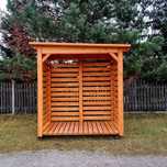 Drewutnia 2 x 1,1m, wiata na drewno opałowe