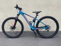 Крутезний велосипед Orbea MX40 27 M 2021 Blue Bondi - Bright Red