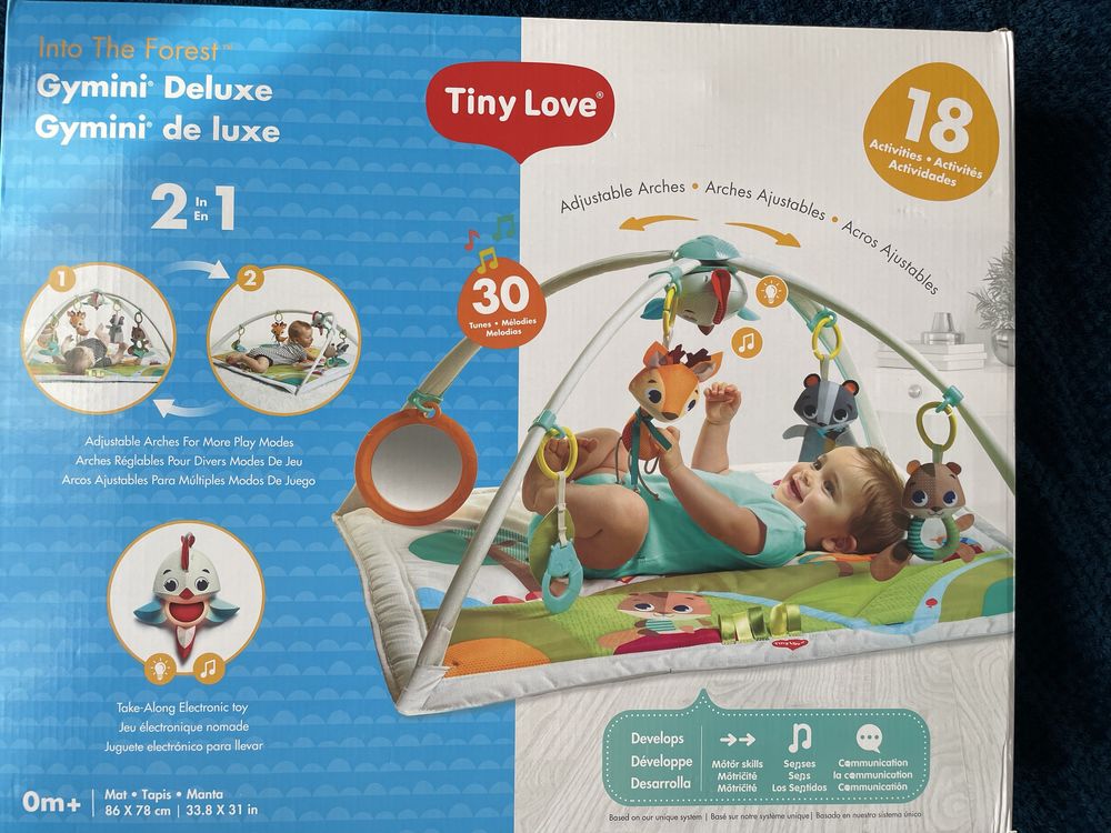 Jak nowa idealna Mata edukacyjna Tiny Love Gymini Deluxe