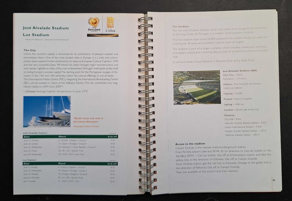 UEFA Euro 2004 - EBS 2004 Handbook