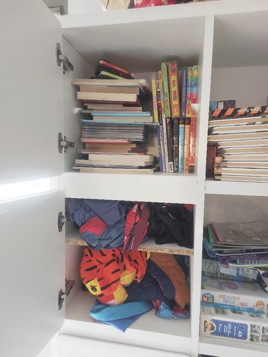 Szafa regał dziecięcy BRW biała szafa