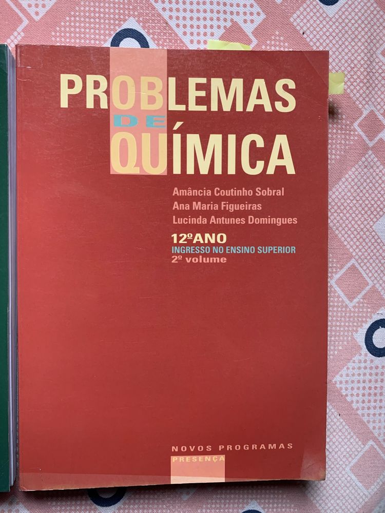 “Problemas de Química” - 12° ano e ingresso no ensino superior - 2 vol