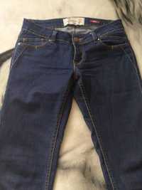 Spodnie jeansy granatowe rurki skinny Reserved r. W28 L32 (S/M)