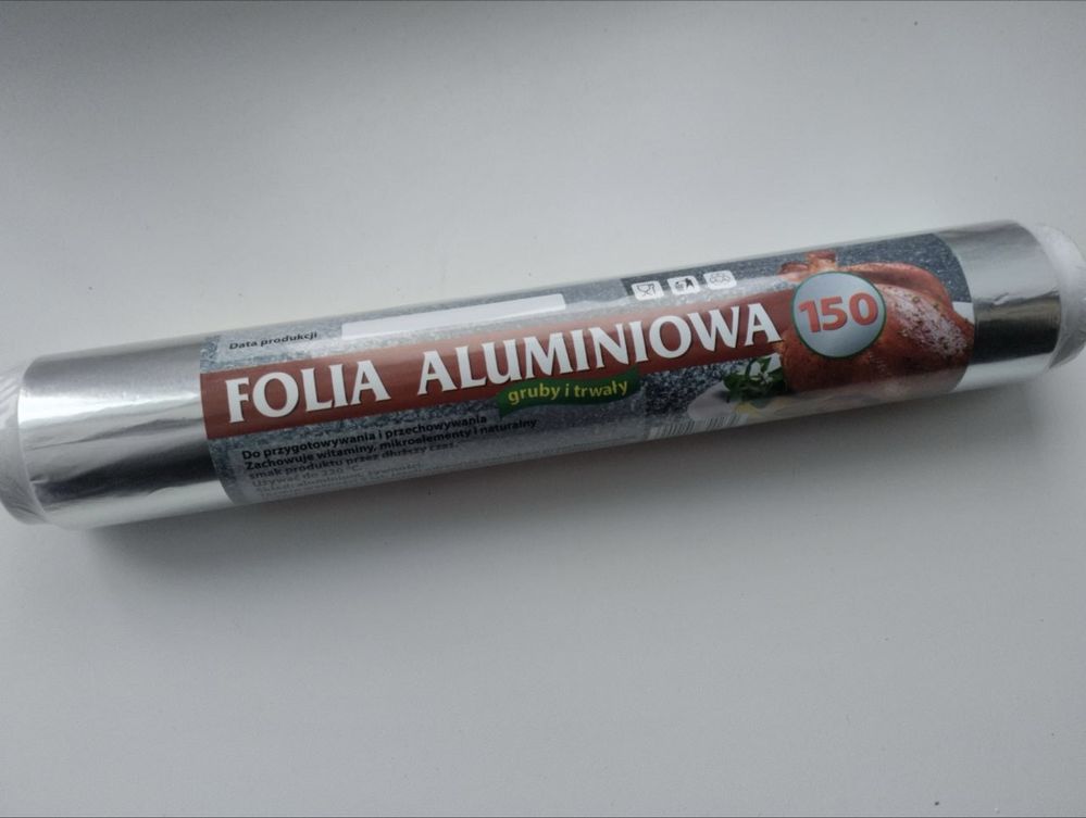 Фольга харчова алюмінієва пищевая