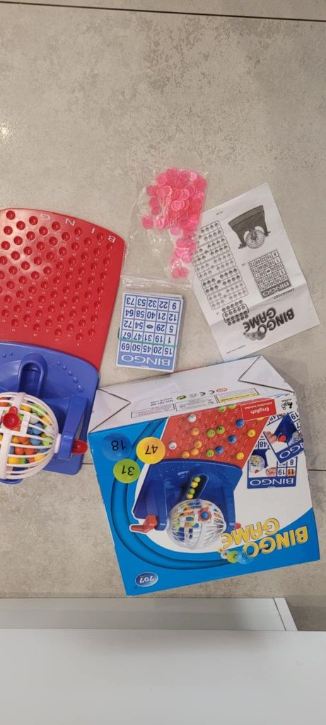 Gra bingo game oryginalne pudełko