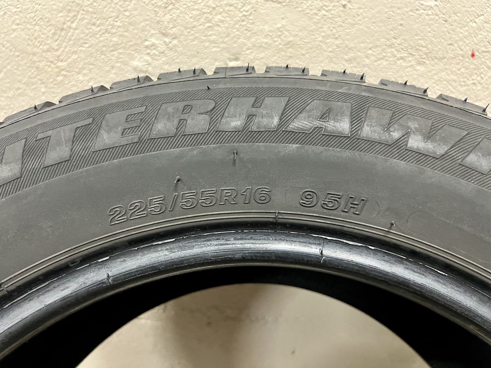 2x 225/55R16 95H Firestone Winterhawk 2 Evo Bieżnik 6,5mm Wysyłka