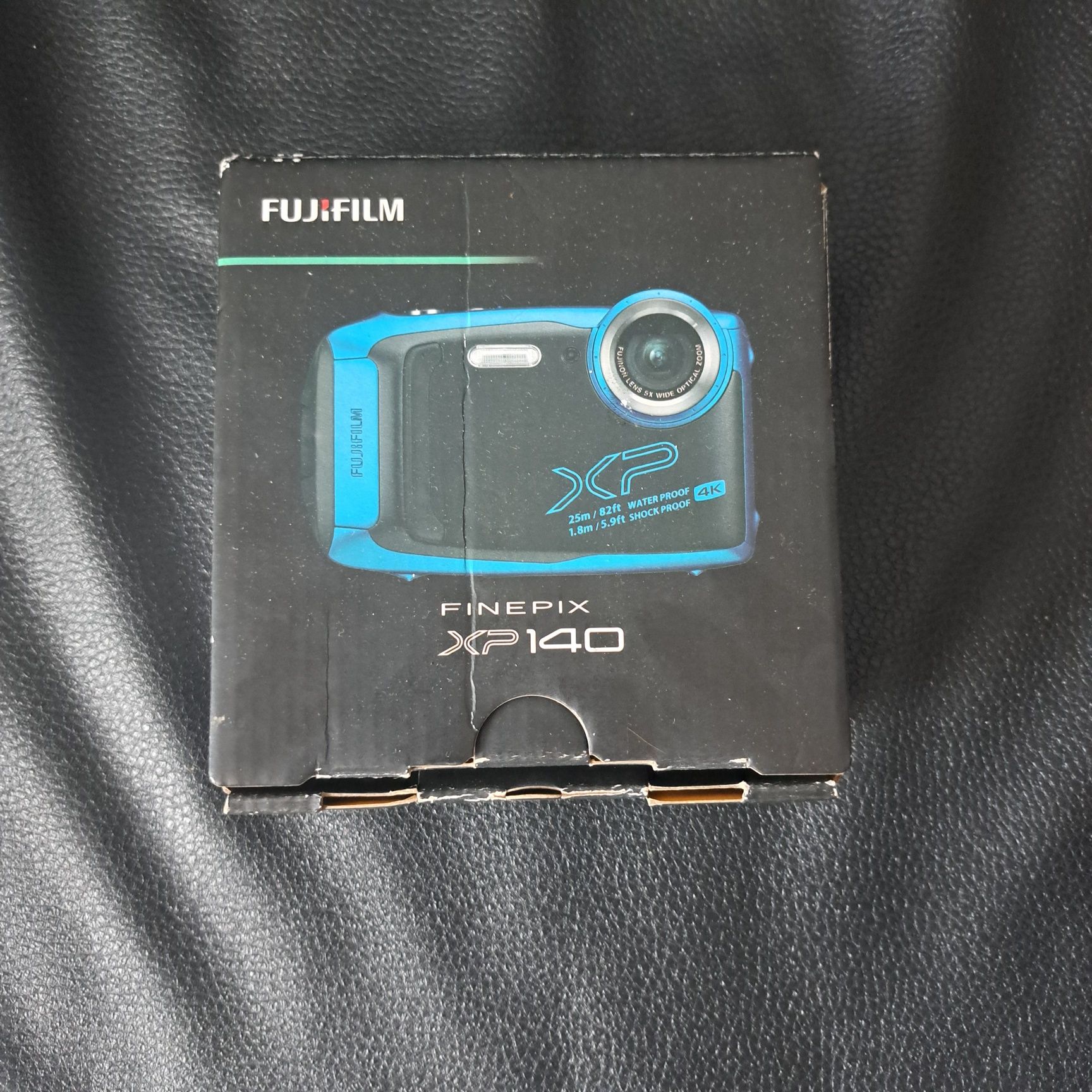 Aparat wodoodporny Fujifilm finepix xp140 4K, 25metrów pod wodą, Wi-fi