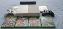 X box one S + dwa pady + kinect + gry