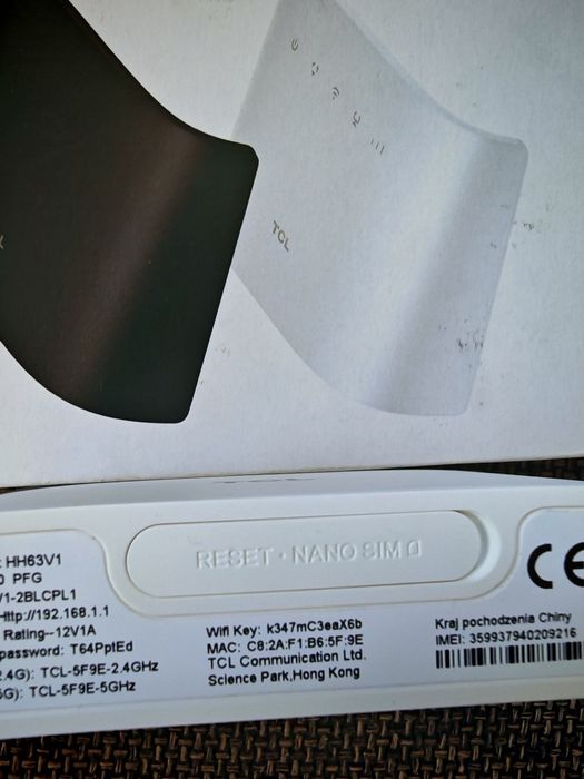 Router domowy internet z wbudowanym modemem na kartę SIM wifi 4G LTE