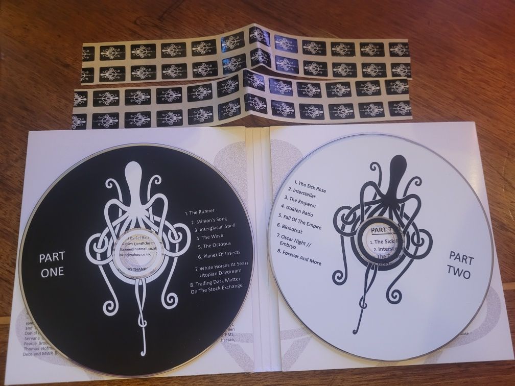CD x 2 Amplifier - The Octopus 2010 (Self-releaed digipack) UK