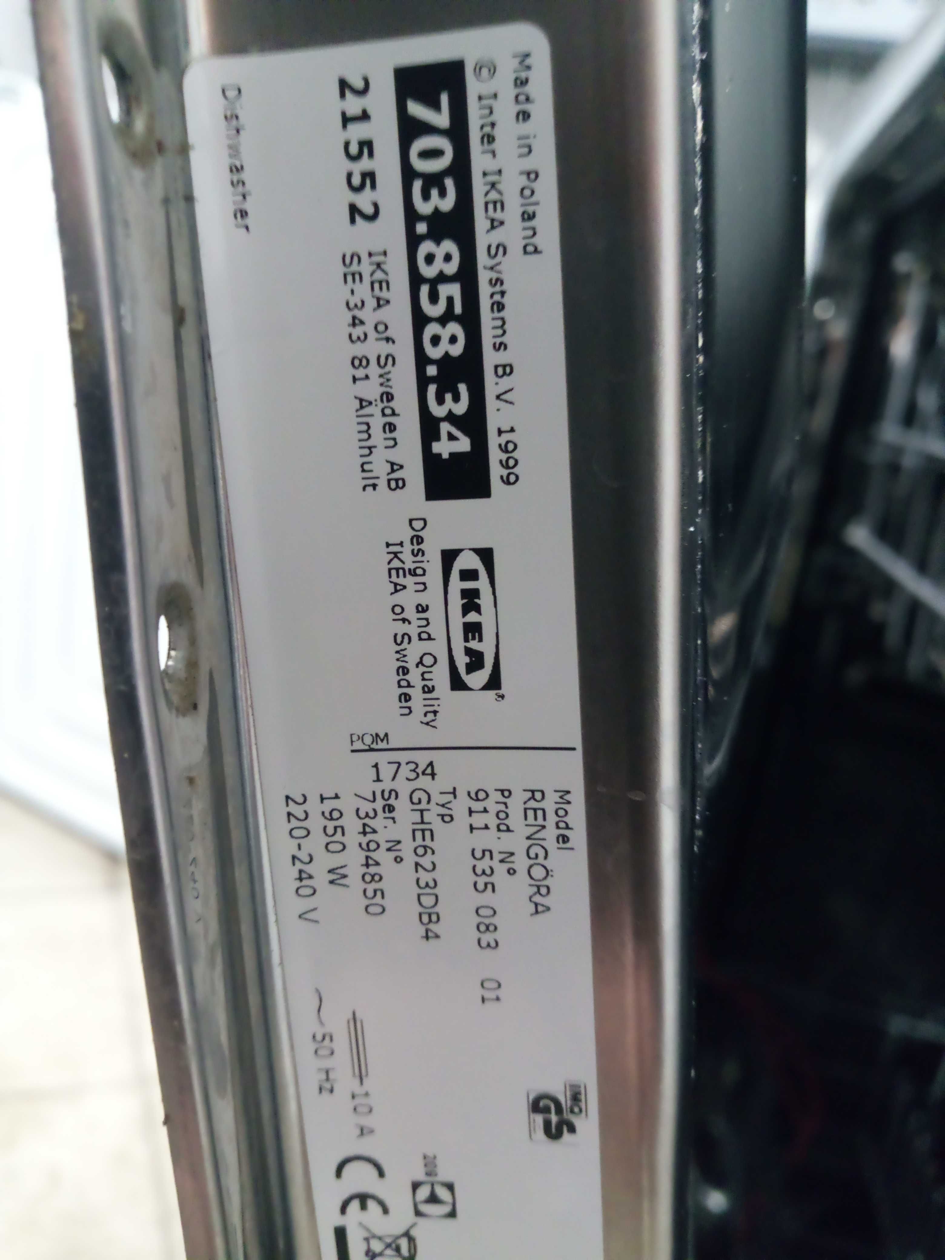 moduł zmywarki IKEA Rengora GHE623DB4