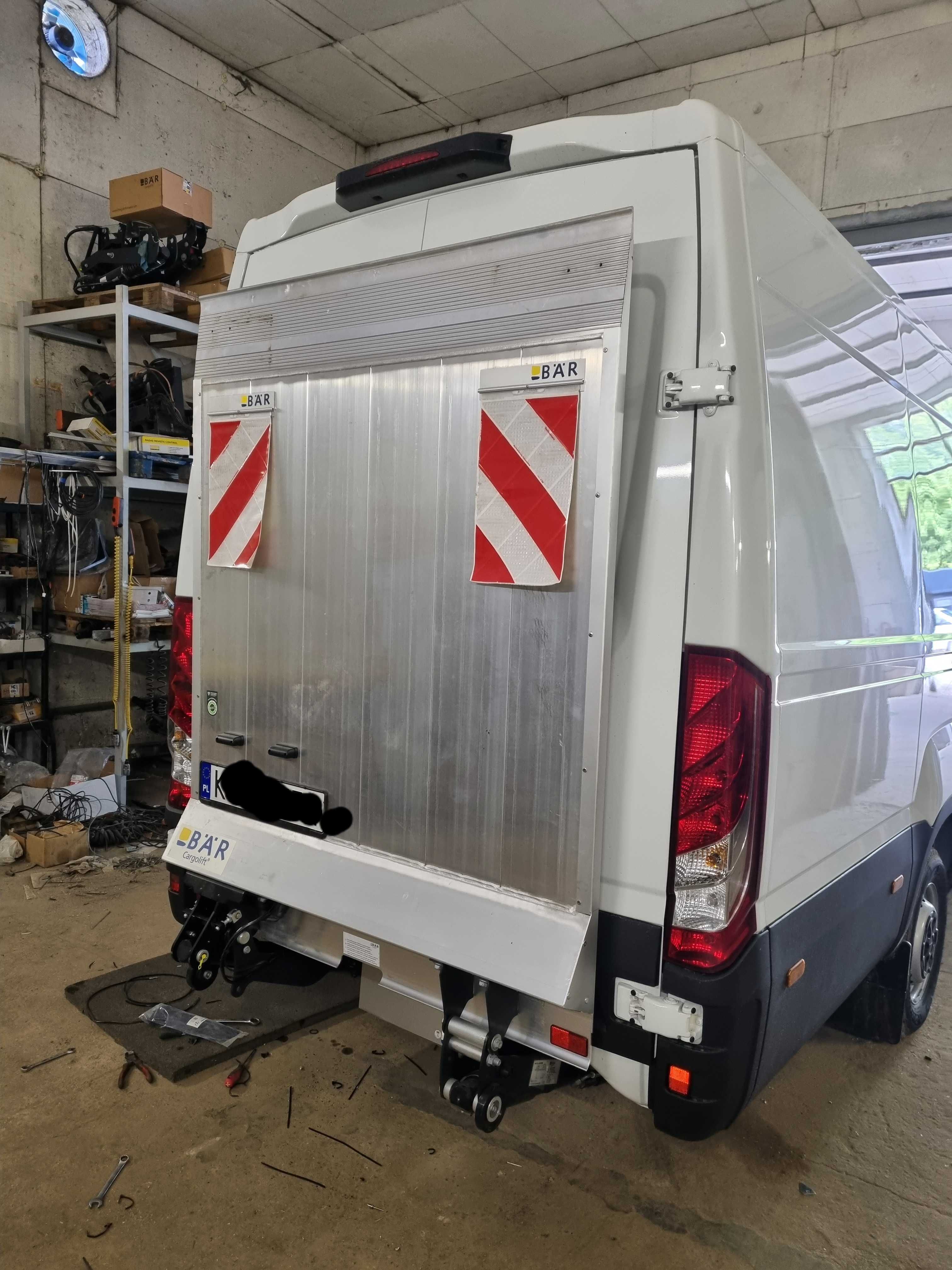 Winda Bar do Iveco Daily furgon z montazem. Kredyt.