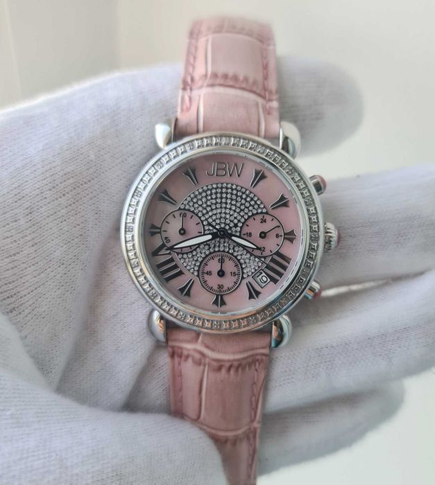 Жіночий годинник JBW JB-6210 Diamond 38mm Chronograph