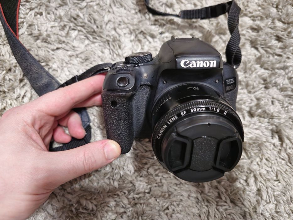 Canon eos 800d + Canon 50mm 1.8