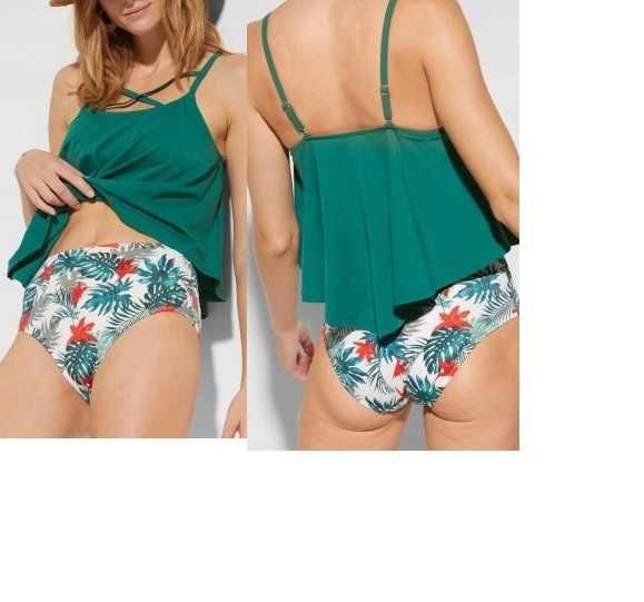 Kostium strój kąpielowy tankini rozmiar 38