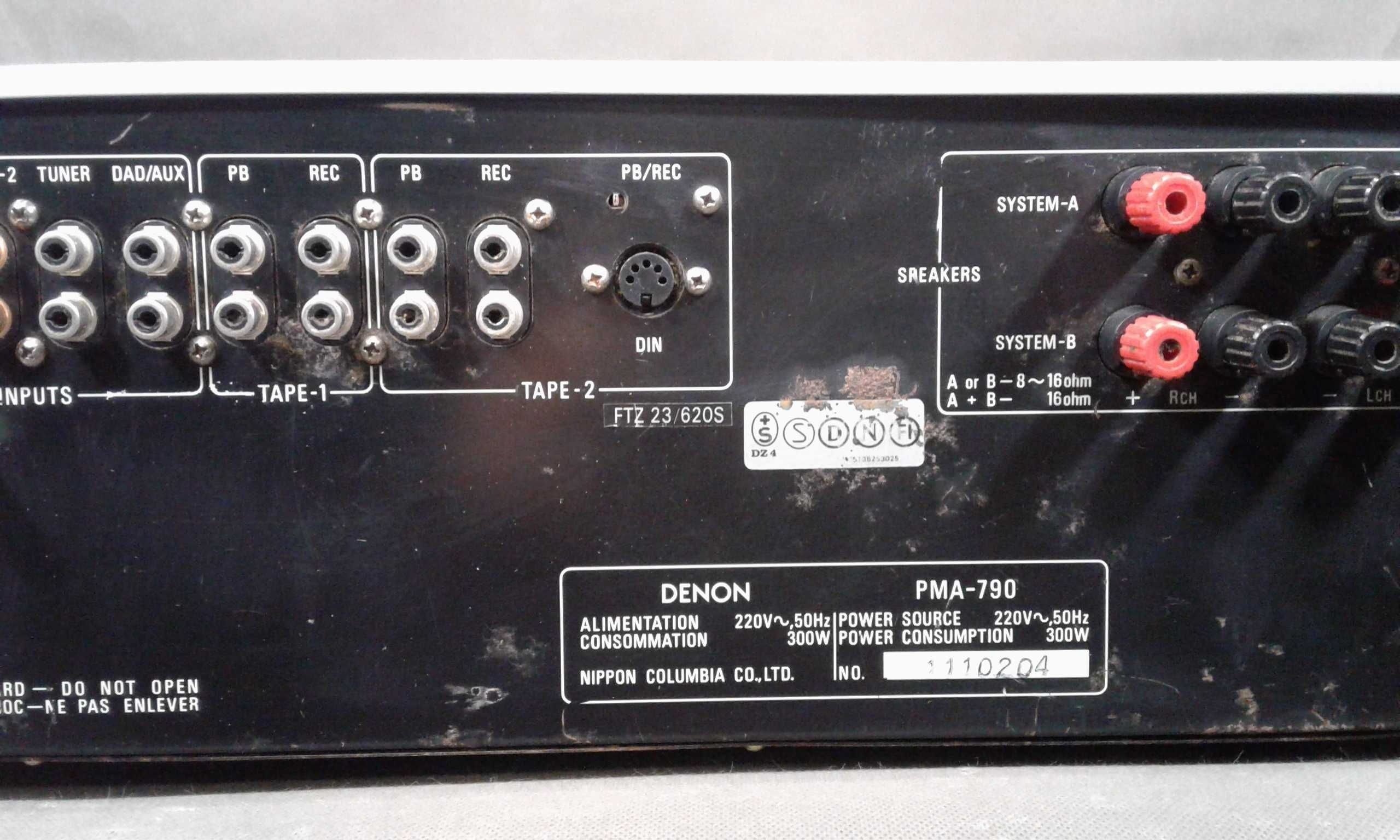 DENON PMA-790,potężny wzmacniacz stereo