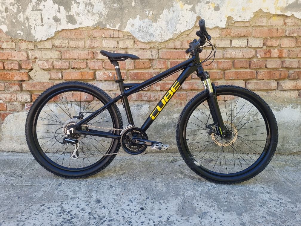Велосипед 27.5 дитячий shimano tekttro дискові гальма алюмінієвий