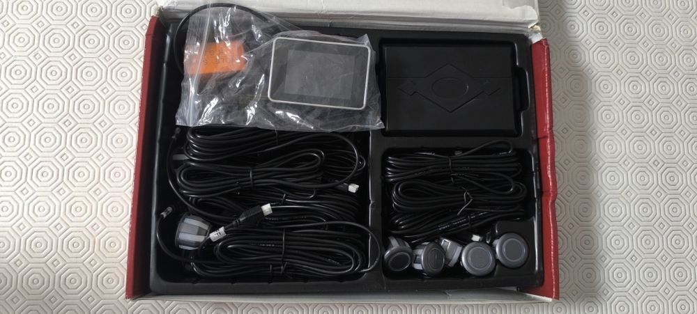 Kit sensores estacionamento frontal e traseiro