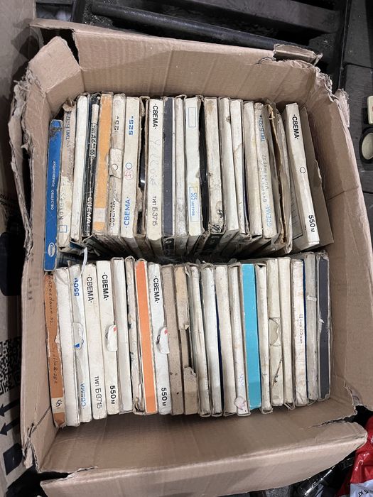 Бобинные касеты Катушки 114шт