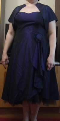 Вечернее нарядное платье с болеро Debenhams Debut uk 20-22 р.54-56 (на