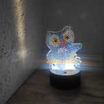 Lampa świecąca nocna na biurko