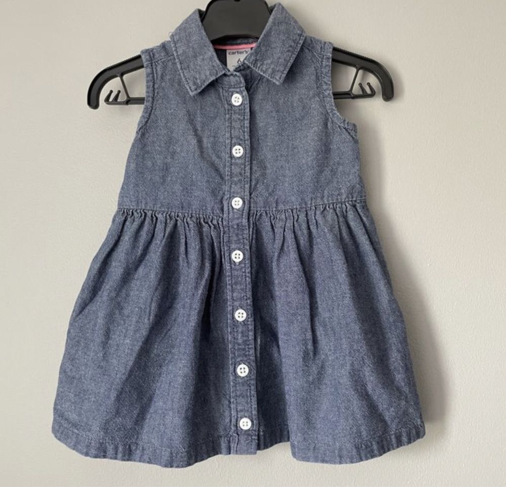 Zestaw sukienek 5 sztuk - name it carter’s next h&m bawełna 62 68 74