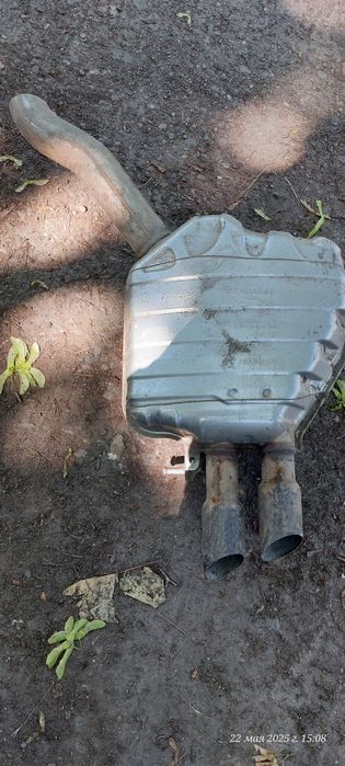 Глушитель Audi A4 b8 2.0 tfsi (14г.) задяя бочка.8K 0120F 8K 0253611BS