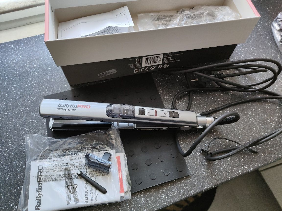 BaByliss PRO Ultrasonic Cool Mist Iron, Prostownica Ultradźwiękowa