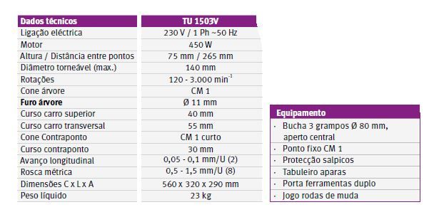 Torno Mecânico Robusto Fabrico Europeu - Rebaixa 1 250€