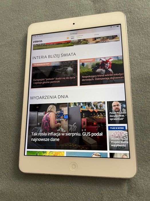 OKAZJA iPad Mini 2 32GB wifi biały