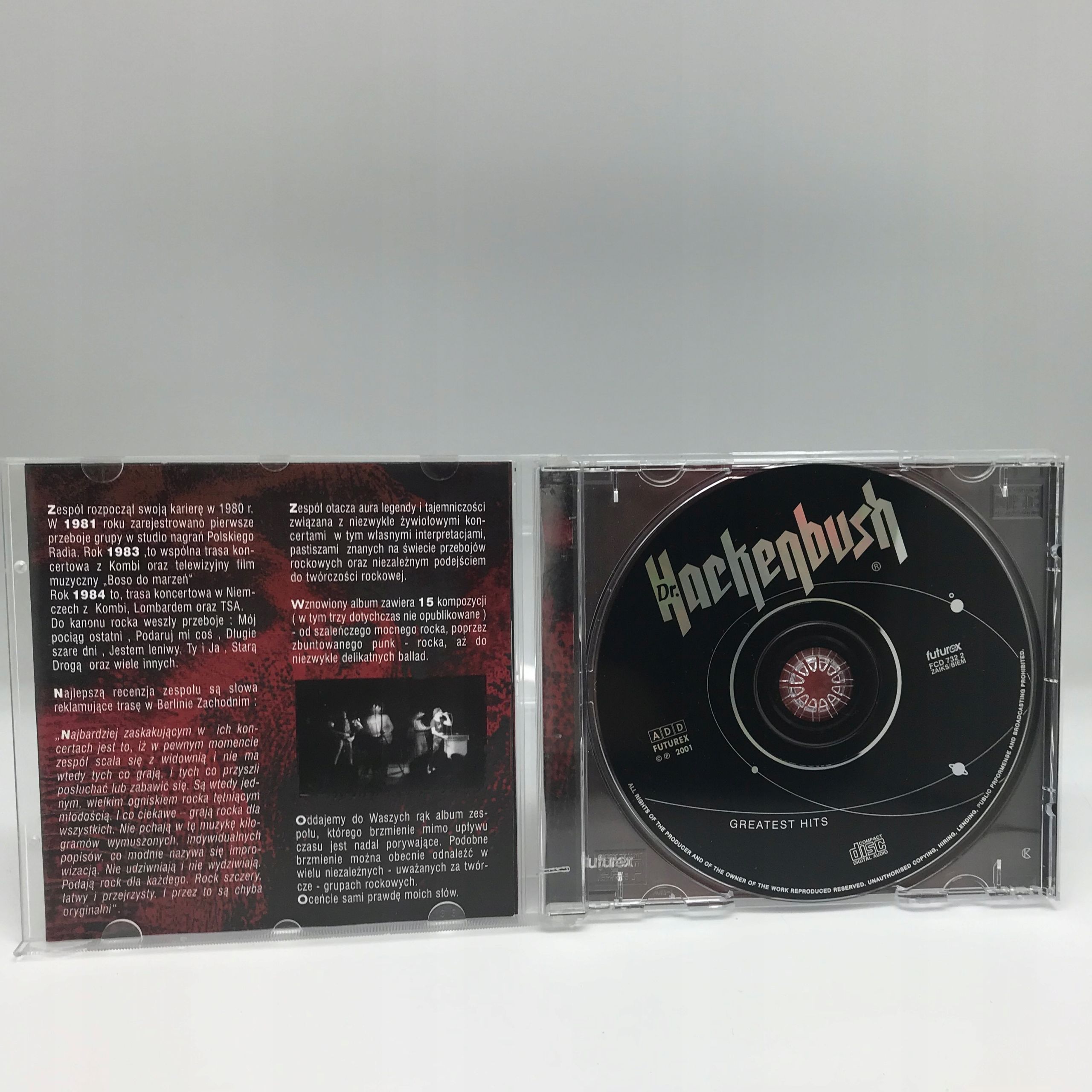 cd - dr. hackenbush - greatest hits